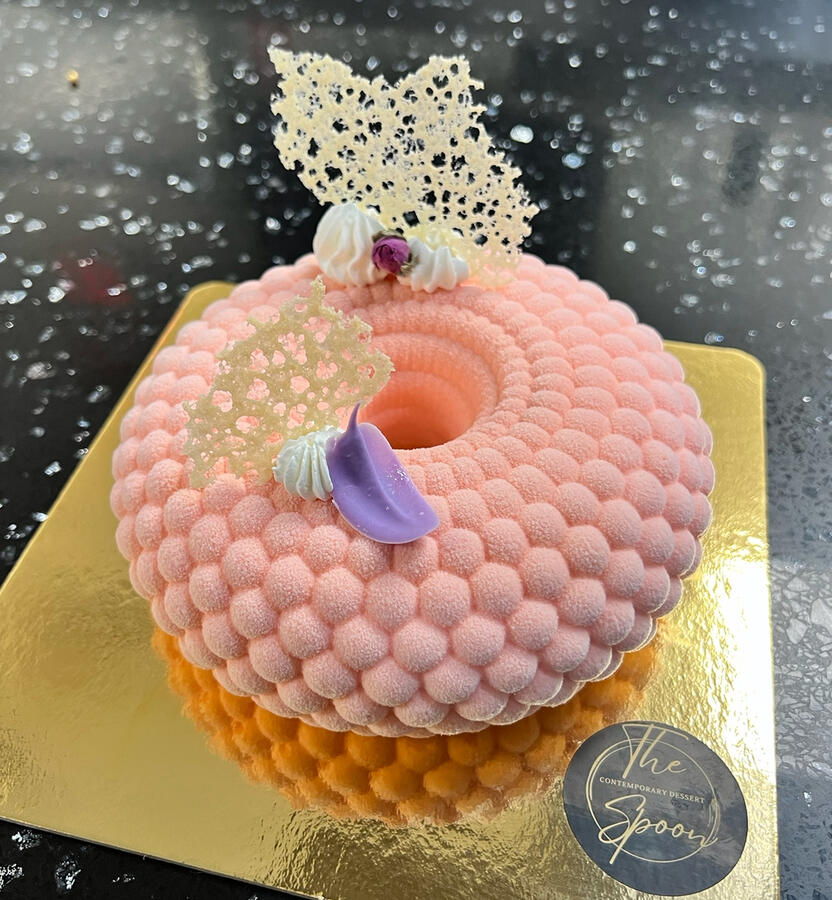 Small Lychee Mousse $35