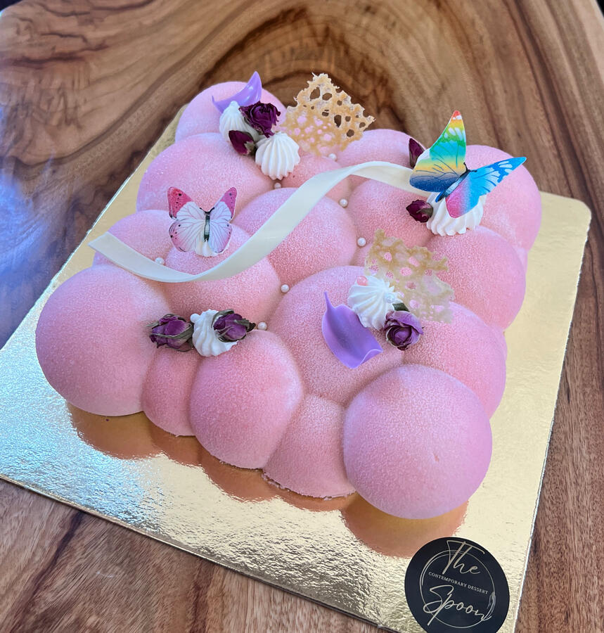 Yuzu Blueberry Mousse $45